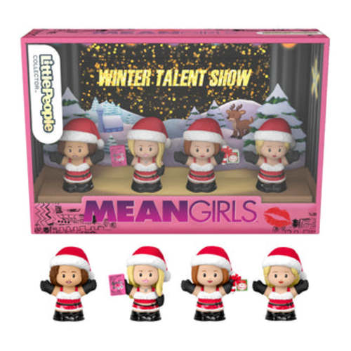 Little People Collector Mean Girls Movie Special Edition Holiday Set For Adults & Fans, 4 Figures
