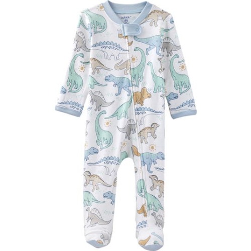 Scout One-Piece Organic Cotton Pajamas, 3-6M