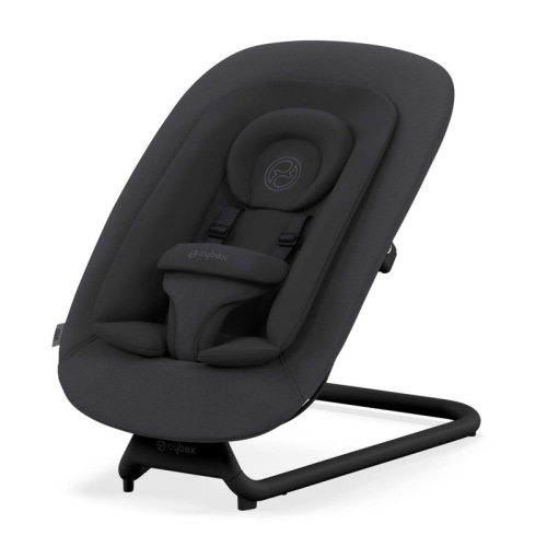 Cybex LEMO 2 Newborn Bouncer, Self-Bouncing with Comfort Inlay, Attaches to LEMO 2 High Chair Providing a Seat at the Table - Suede Grey