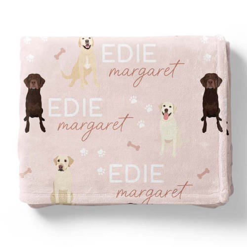 Personalized Kids Blanket | Lab