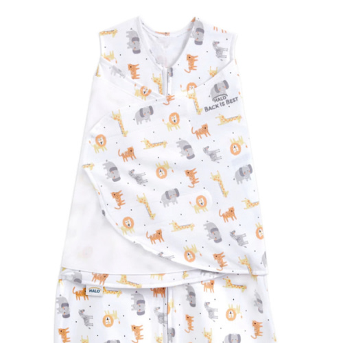 Jungle Print Cotton Swaddle | HALO