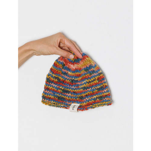 Light Ray Knitted Hat in space-dyed Merino Wool - bebemoire