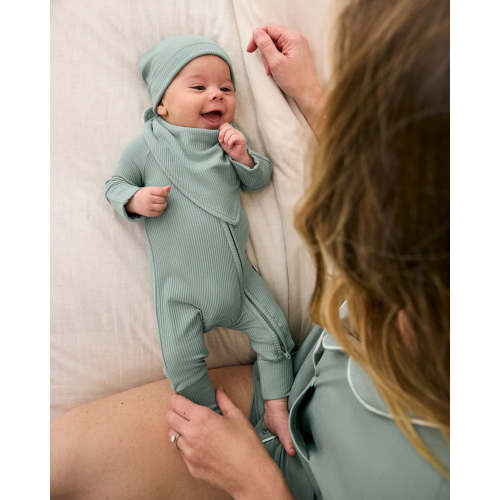 Willow Ribbed Zippy – Little Sleepies