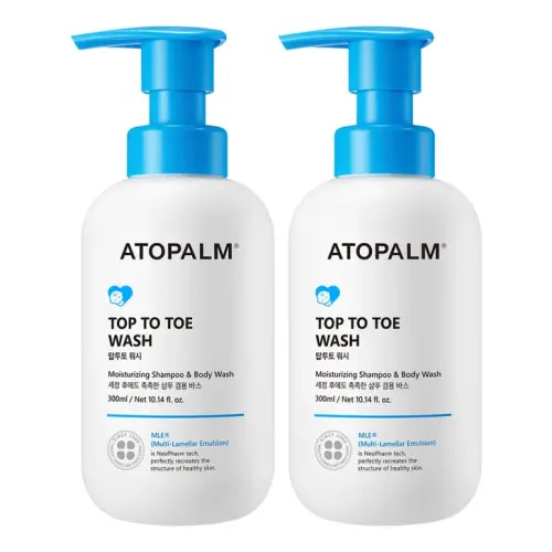 ATOPALM Top to Toe Wash, 10.14 fl oz, 2-pack | Costco