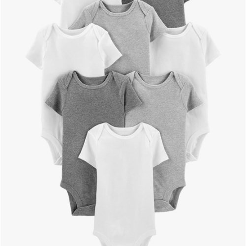 Simple Joys by Carter's Unisex-Baby 8-Pack Short-Sleeve Bodysuit