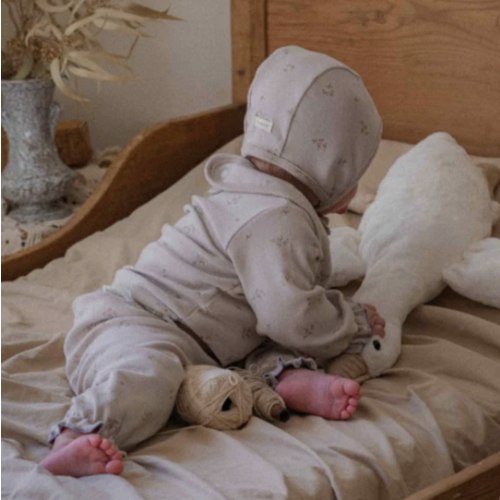 Baby Floral Set | Beige