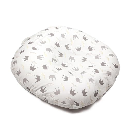 TLEVBT Nest Sleeper Pillow with Cotton Cover, Multifunctional Soft Bed Lounger Pillow Removable Cover Portable Throw Pillow Chair Pad (E)
