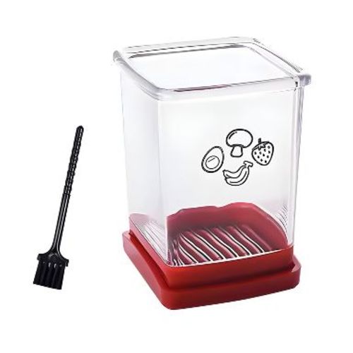 Kitcheniva Small Slicer for Fruit Vegetables Eggs with Brush