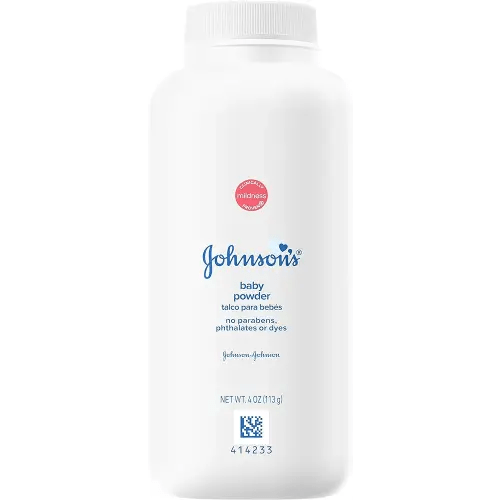 Johnson's Baby Powder for Delicate Skin, Hypoallergenic and Free of Parabens, Phthalates, and Dyes for Baby Skin Care, 1.5 oz