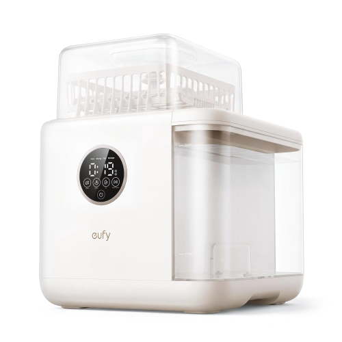 eufy S1 All-in-One Baby Bottle Washer, Sterilizer and Dryer, 10-Bottle Capacity, 3D HydroBlast Cleaning, 212°F Steam Sterilizer, Smart App Control, Hands-Free