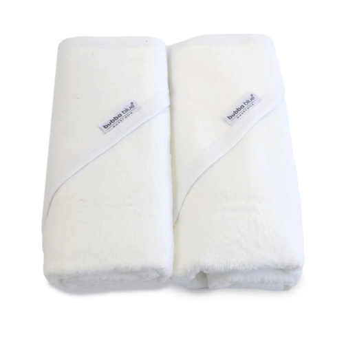 Bamboo White 2pk Hooded Towels – Bubba Blue Australia