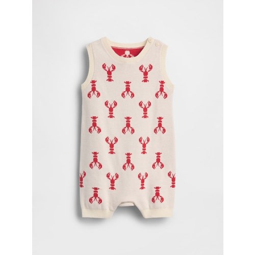 Baby Lobster Sweater Shorty One-Piece