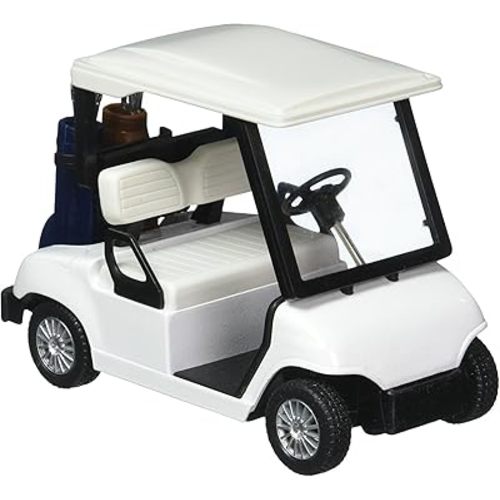 KinsFun - Golf Cart 4½" Die Cast Metal Model Pullback Action Toy (No Decal)