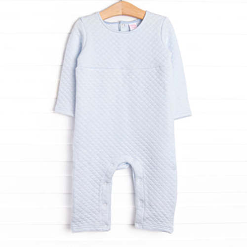 Caden Quilted Romper, Blue – Stitchy Fish