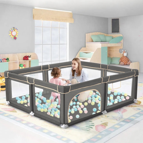 79" x 63" Large Baby Playpen Activity Center Playard for Babies and Toddlers