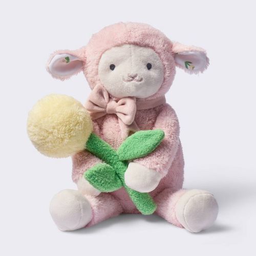 Lamb Plush Stuffed Animal Toy with Detachable Rattle - Cloud Island™