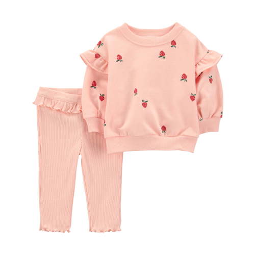 Carter's Child of Mine Baby Girl Outfit Set, 2-Piece, Sizes 0/3-24 Months