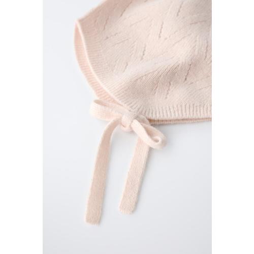 COTTON WOOL BLEND BONNET - Light beige | ZARA United States