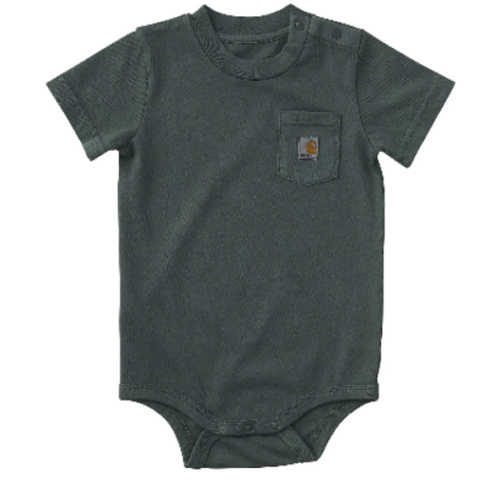 Boys' Short Sleeve Pocket Bodysuit (Baby)