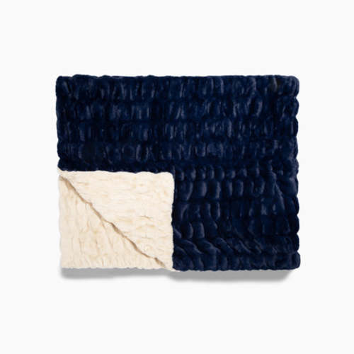 Lola Classic Coastal Two-Tone Baby Blanket