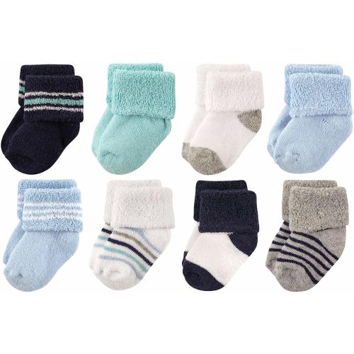Unisex Baby Newborn and Baby Terry Socks