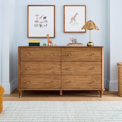 Kids Sprig 6-Drawer Dresser (58")