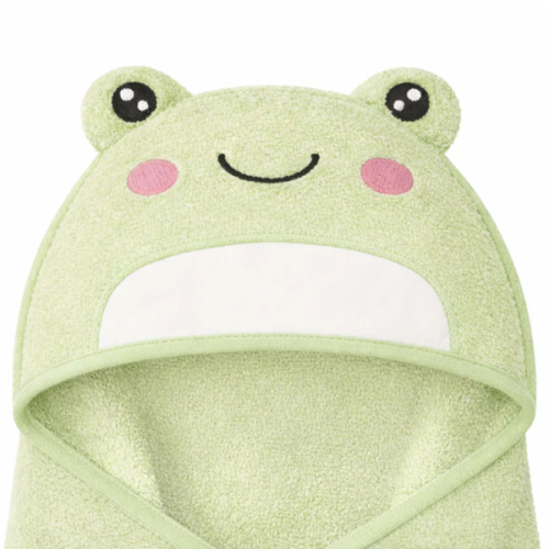 Cuddle Baby Hooded Towel - Frog