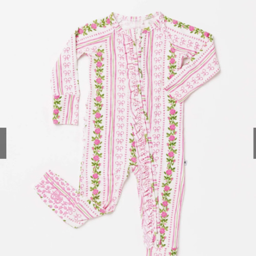 Bowquet of Roses Convertible Ruffle Romper