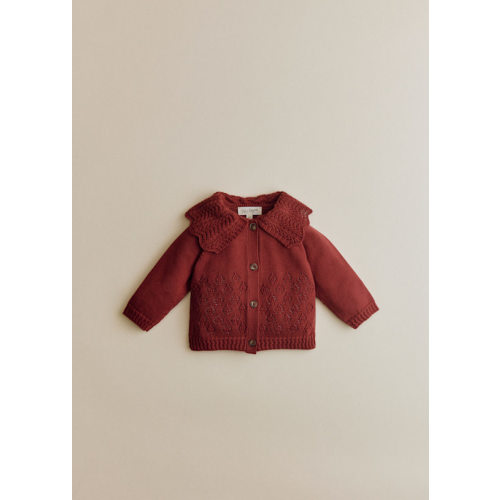 Margaret Cardigan - Brick