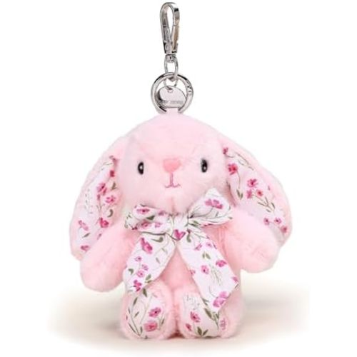 Plush Rabbit Keychain, Perfect Birthday Valentine's Day Present for Girlfriend Wife Mom Daughter Granddaughter