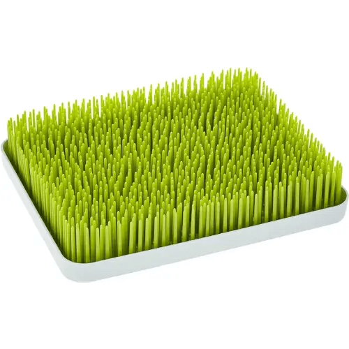 Boon Lawn Countertop Baby Bottle Drying Rack - Spring Green - Bottle Rack and Organizer - Baby Feeding Essentials - 13.5 x 11 x 2.5 - 1 Count