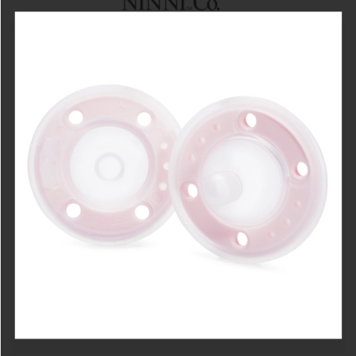 Ninni Pacifier Petal Pink 2 Pack