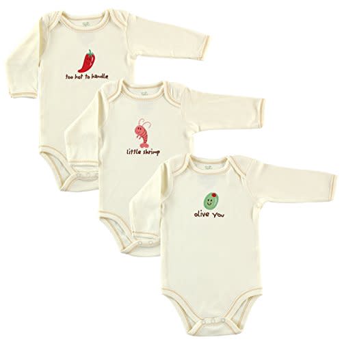 Touched by Nature Unisex Baby Organic Cotton Bodysuits