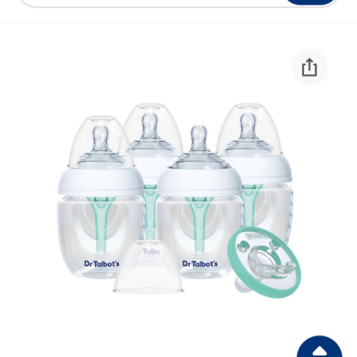 Self-Sterilizing Anti-Colic Bottle | Bonus Pacifier 4 Pack - 6 oz