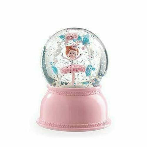 Ballerina Snow Globe Night Light