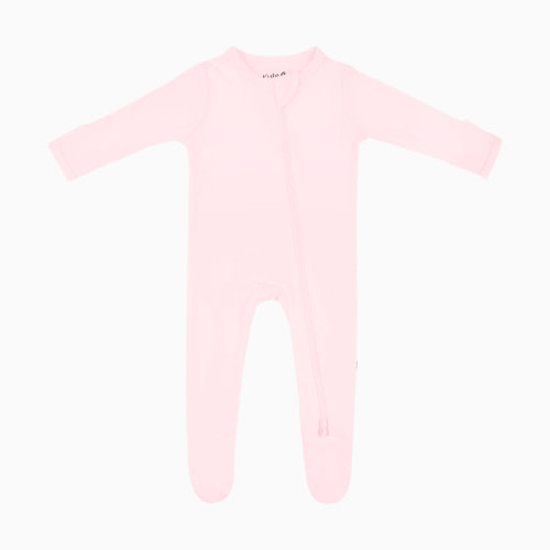 Kyte Baby Zipper Footie - Sakura, Newborn