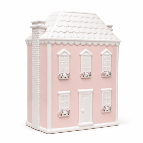 Ceramic Dolomite Piggy for Dollhouse