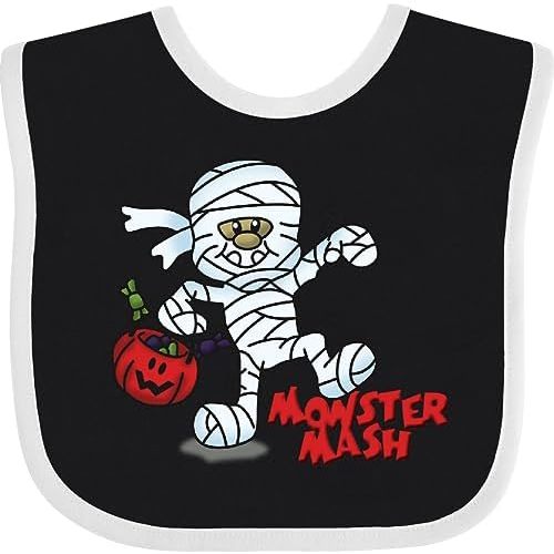 inktastic Monster Mash Baby Bib