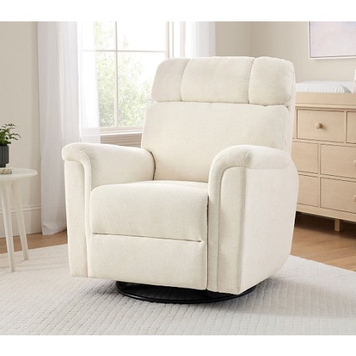Lullaby Deluxe Recliner Performance Heathered Basketweave Dove