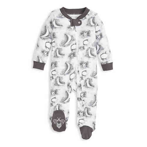 Burt's Bees Baby® Cloudy Night Organic Cotton Sleep and Play in Slate