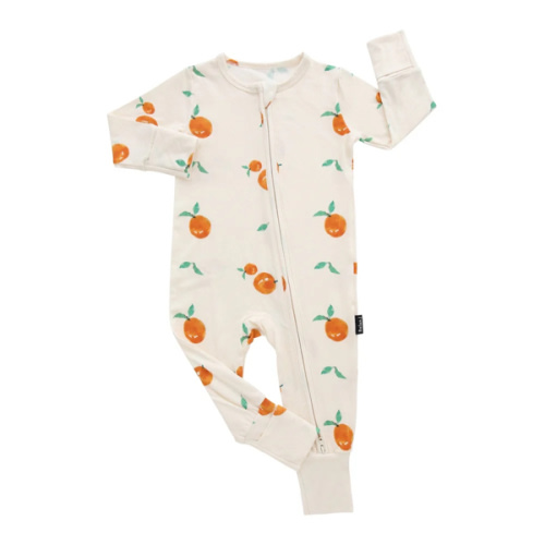 Footless Sleeper with Fold-Over Cuffs - Clementines – activebaby