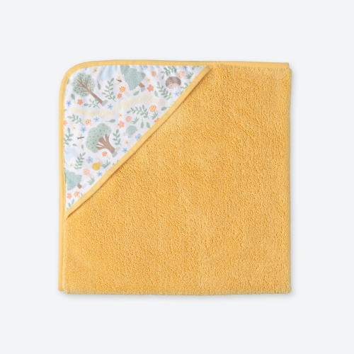Kids Hooded Towel - sunny meadow