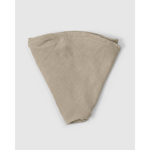Linen Nursing Pillow Cover - Natural