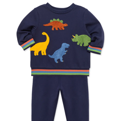 Dino 2-Piece Sweatshirt Set (12M-24M)