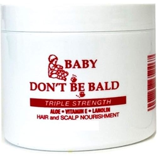BABY DON'T BE BALD Hair and Scalp Nourishment Triple Strength 4 oz