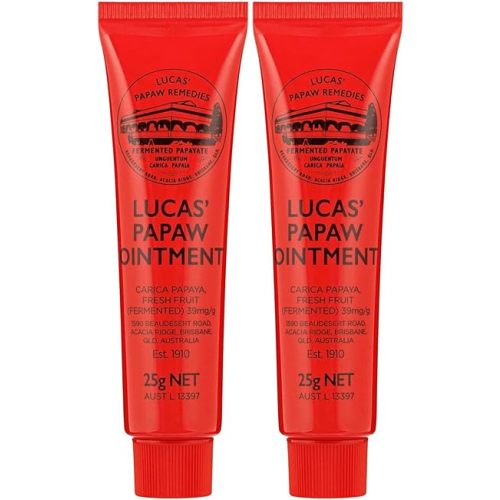 Lucas Papaw Ointment 25g - 2 Pack - Made in Australia