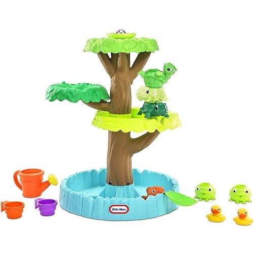 Little Tikes Magic Flower Water Table with Blooming Flower and 10+ Accessories, Multicolor, (Model: 651342M), Medium
