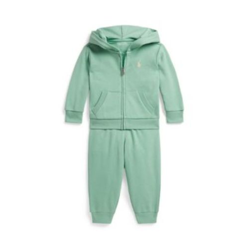 Baby Boys' Full-Zip Hoodie & Pants, 2-Piece Set
