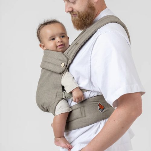 The Monarch Baby Carrier - Charles Herringbone – Mabē