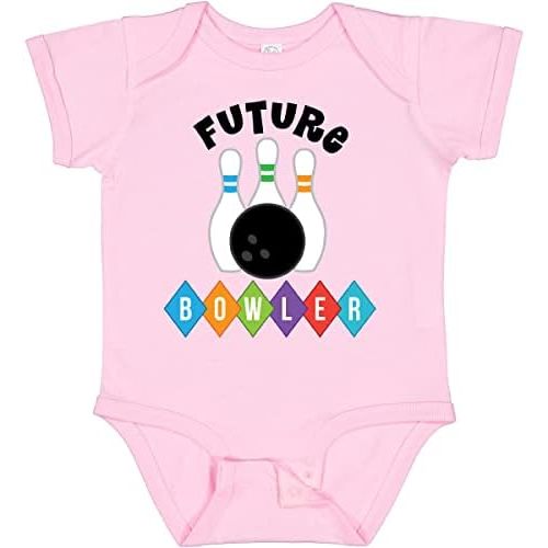 inktastic Future Bowler Bowling Pins Baby Bodysuit